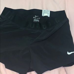 Black Nike shorts